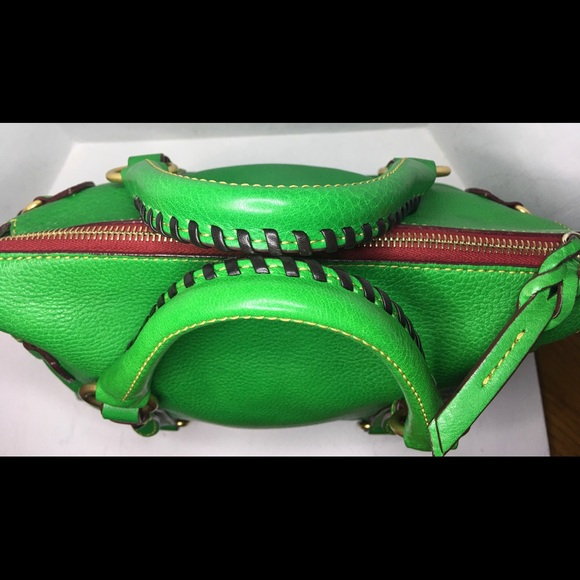 Dooney & Bourke Kelly Green Florentine Mini - Picture 10 of 12